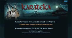 Desktop Screenshot of karateka.com